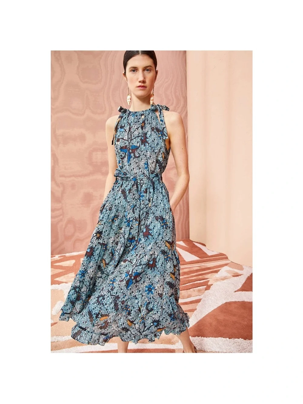 black lace midi dress ANASTASIA – OUTCAST Maternity Size:S dressy dresses FARM RIO